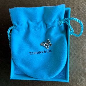 18k Tiffany butterfly pendant